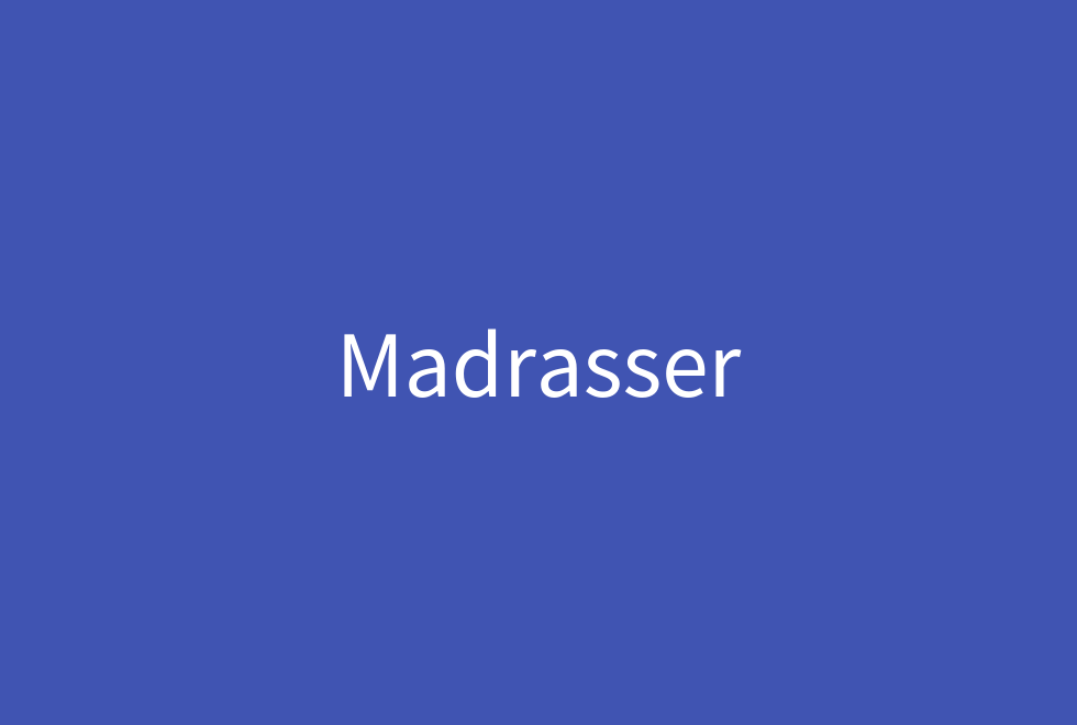 madrasser forside